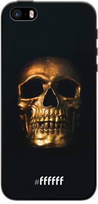 Gold Skull iPhone 5