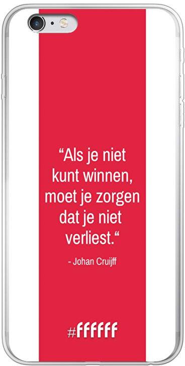 AFC Ajax Quote Johan Cruijff iPhone 6 Plus