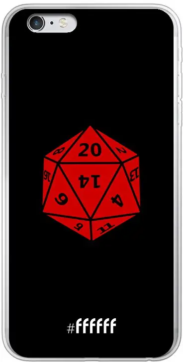 D20 - Black iPhone 6 Plus