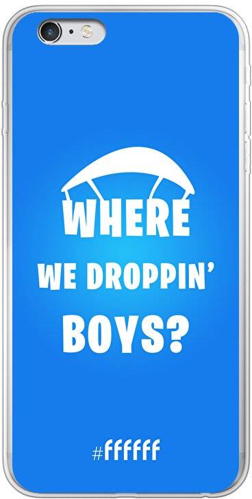 Battle Royale - Where We Droppin' Boys iPhone 6 Plus
