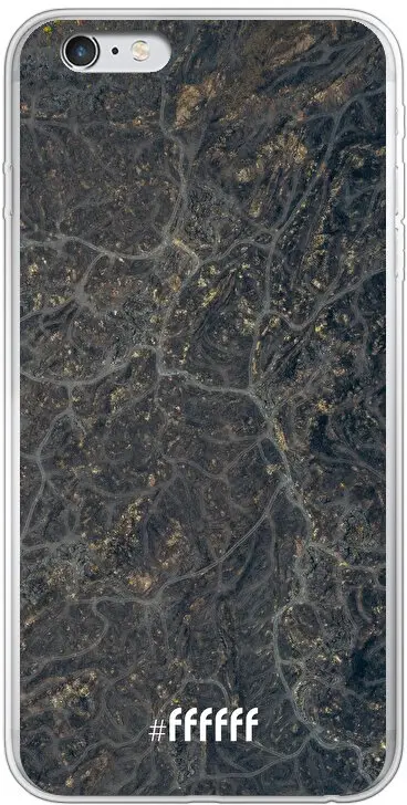 Golden Glitter Marble iPhone 6 Plus