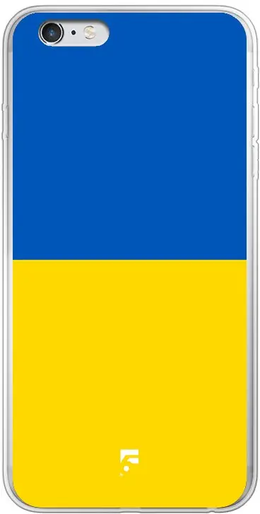 Oekraïense vlag iPhone 6 Plus