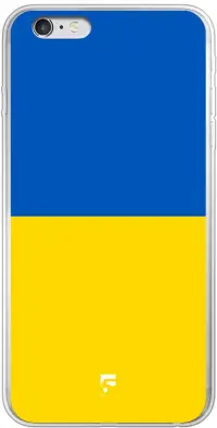 Oekraïense vlag iPhone 6 Plus