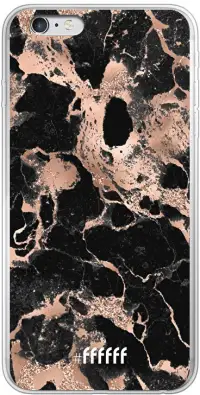 Rose Gold Marble iPhone 6 Plus