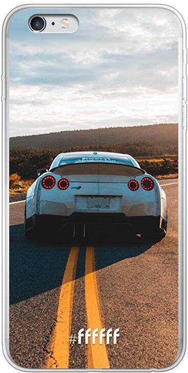 Silver Sports Car iPhone 6 Plus