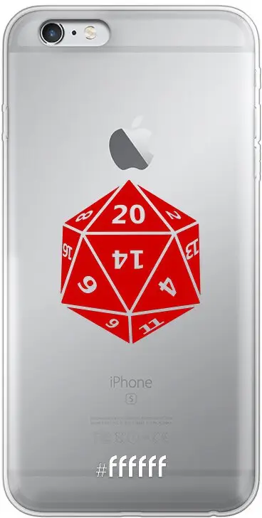 D20 - Transparant iPhone 6s Plus