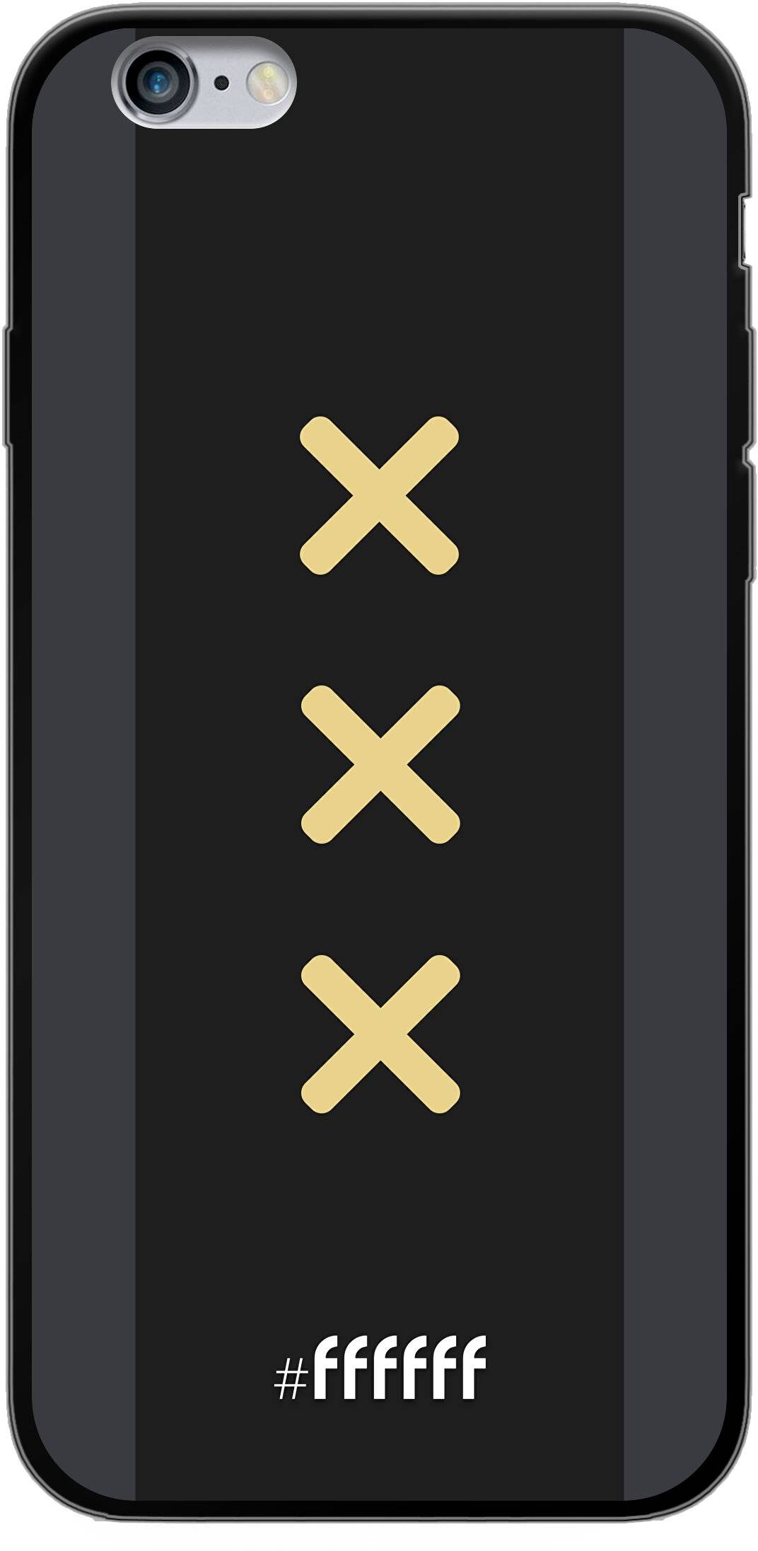 Ajax Europees Uitshirt 2020-2021 (iPhone #ffffff telefoonhoesje • 6F