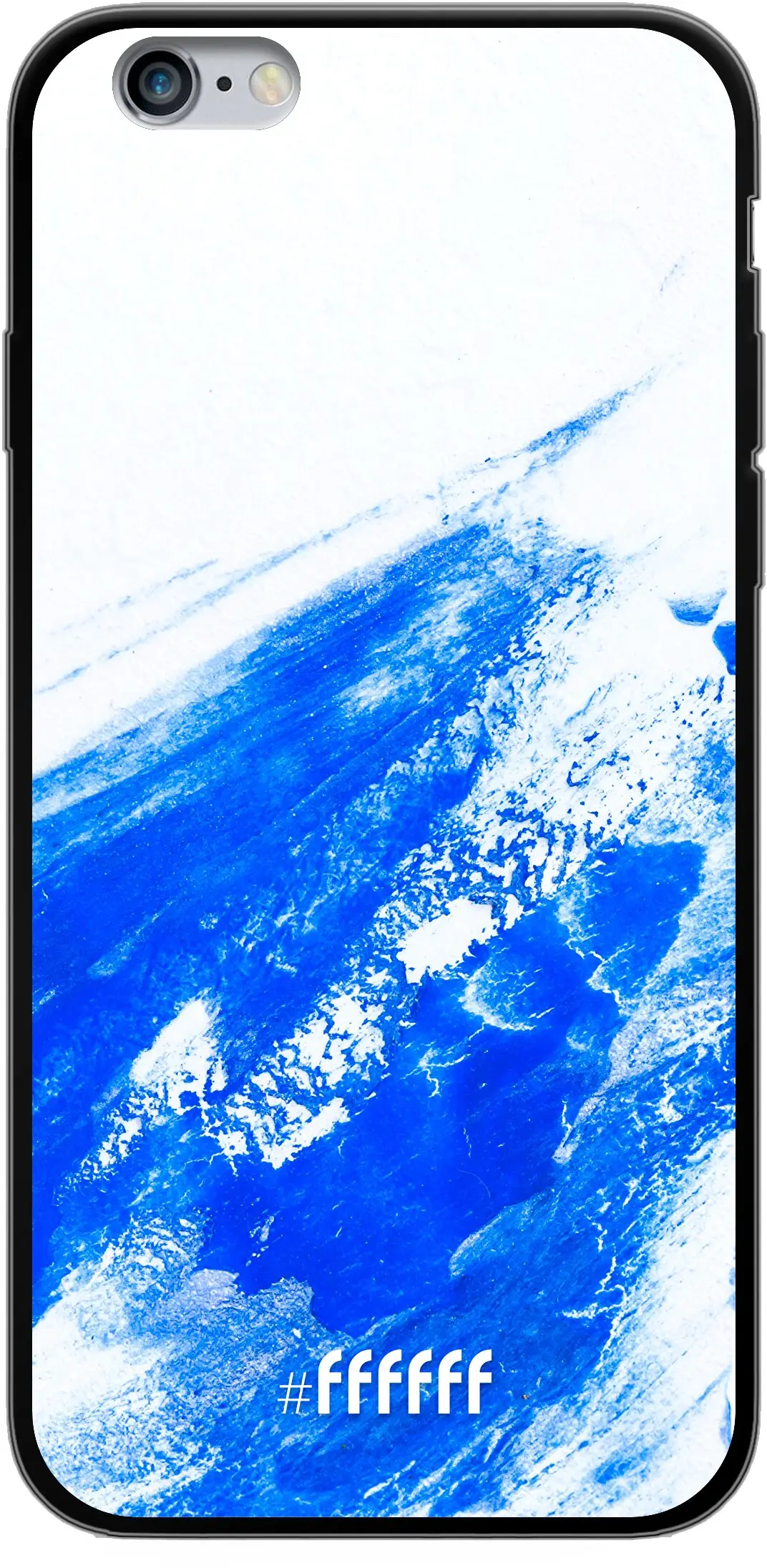 Blue Brush Stroke iPhone 6s