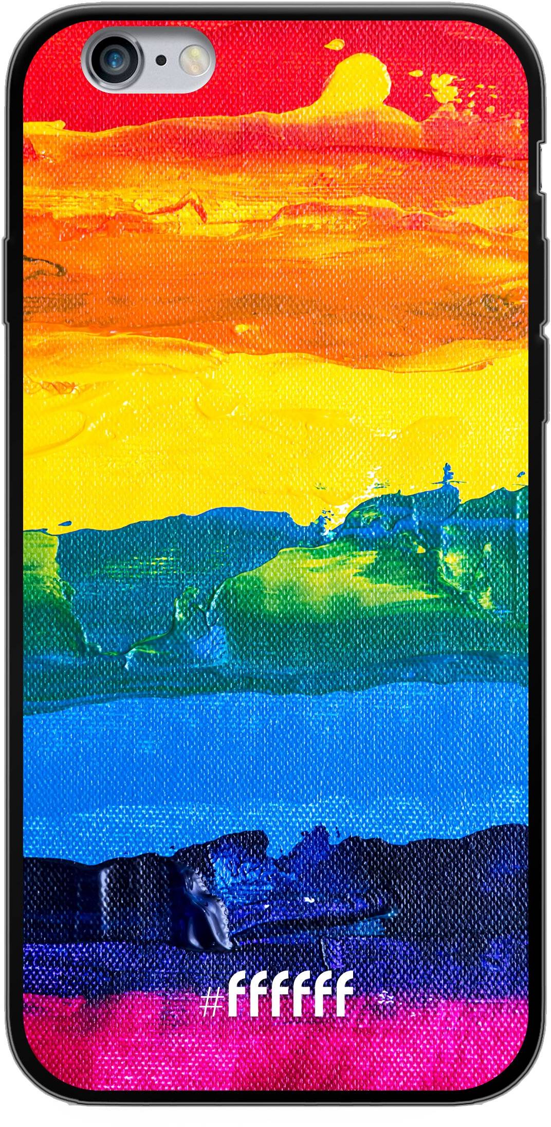 Rainbow Canvas iPhone 6s