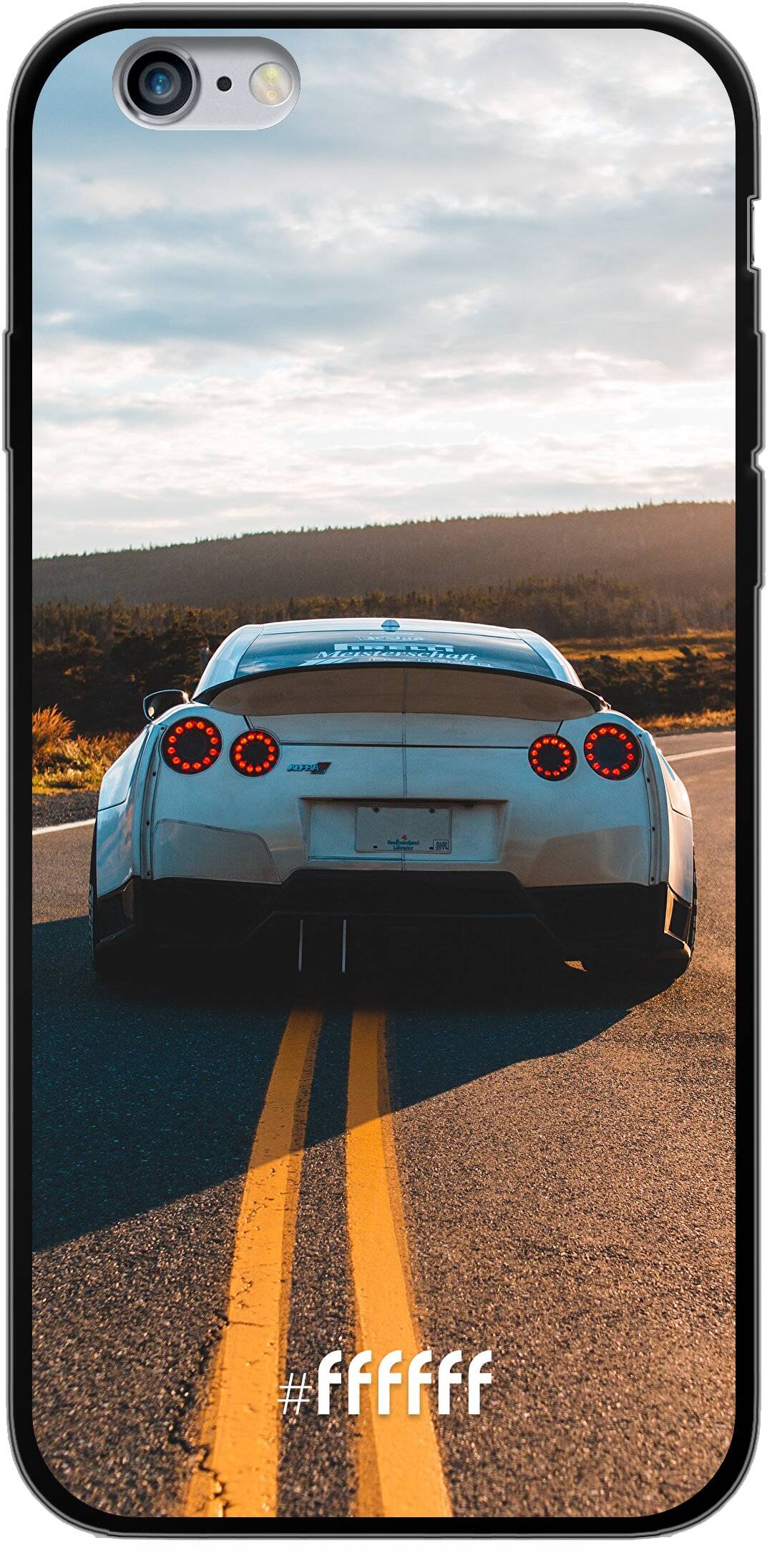 Silver Sports Car iPhone 6s