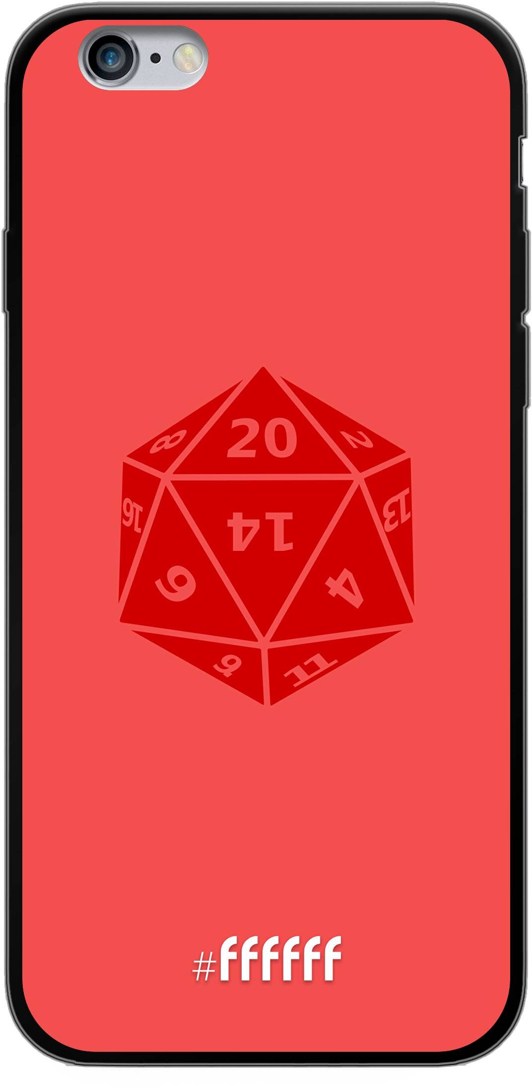 D20 - Red iPhone 6