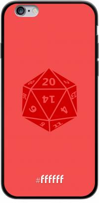 D20 - Red iPhone 6