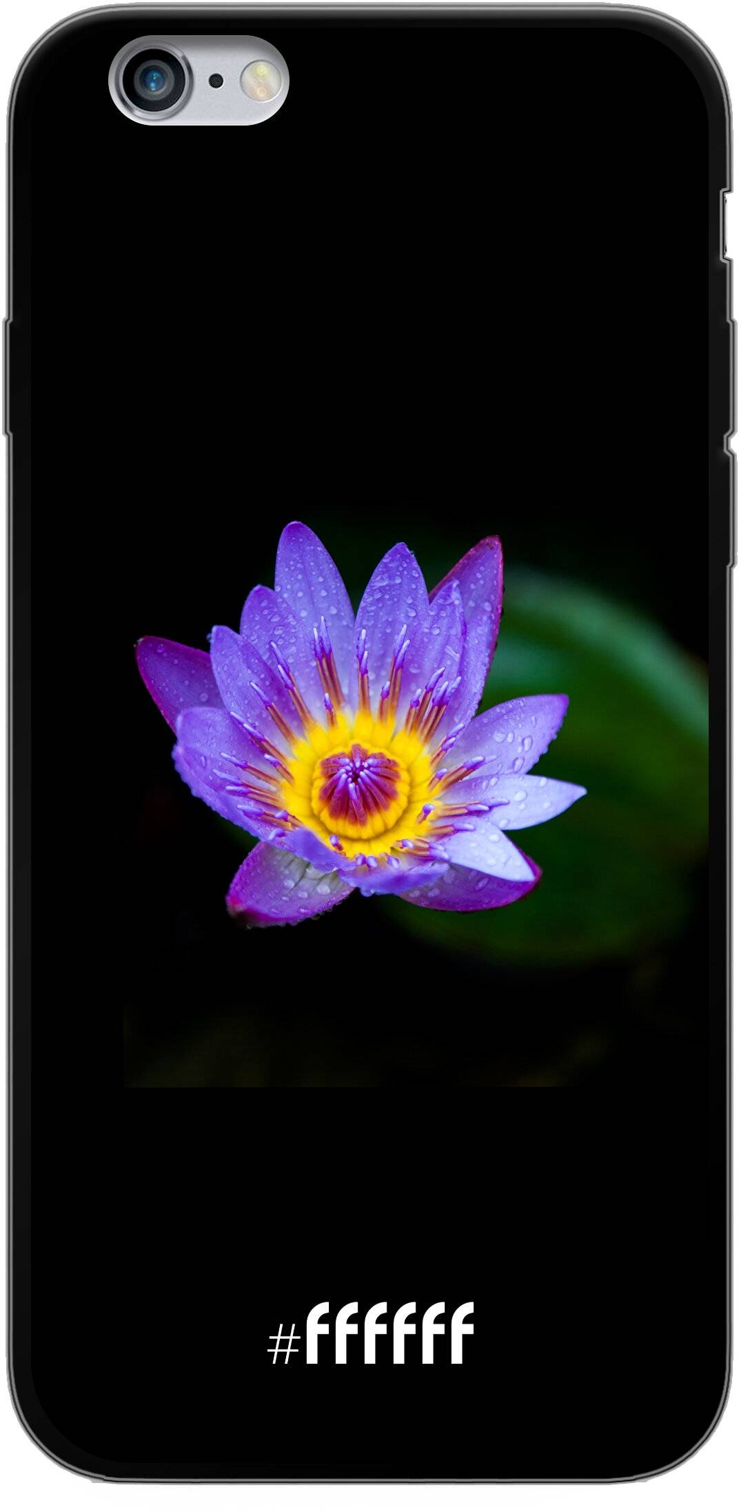Purple Flower in the Dark iPhone 6