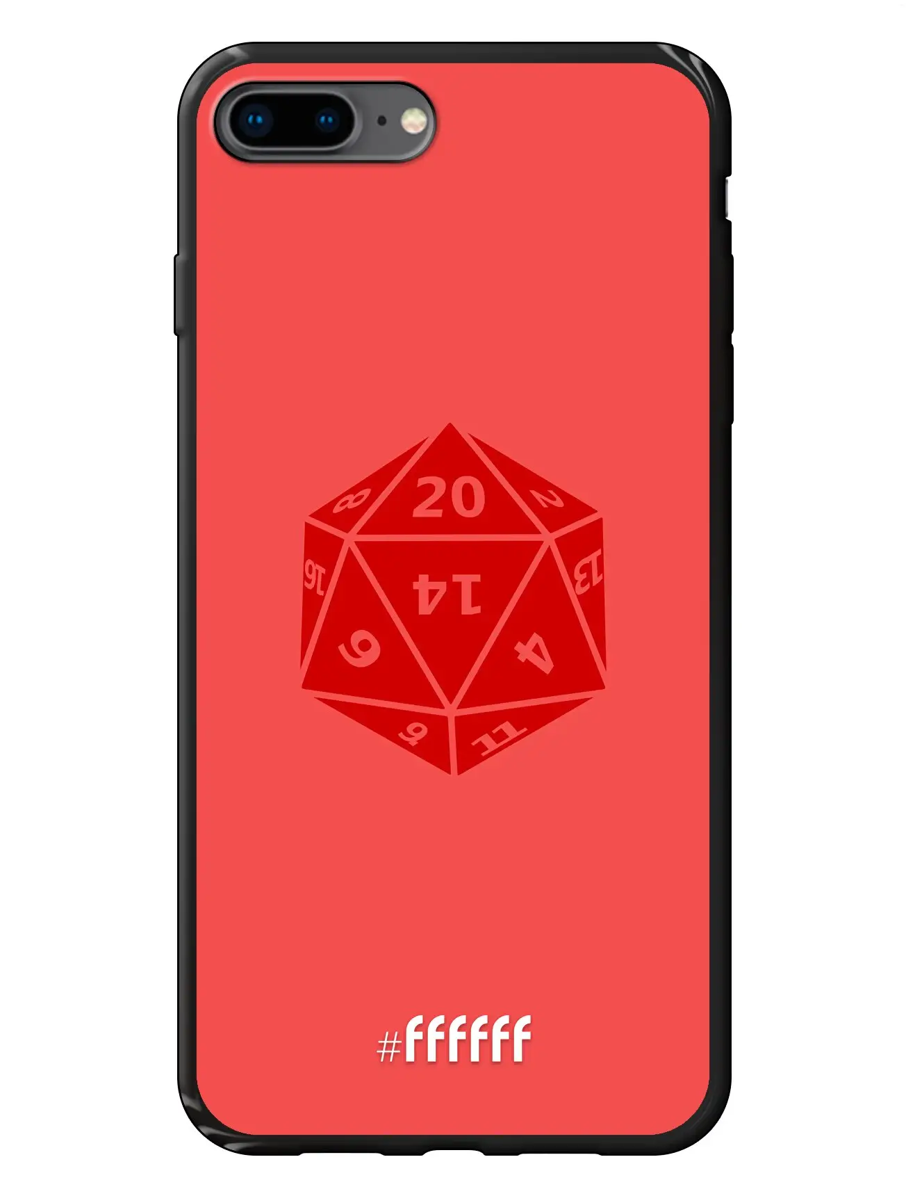 D20 - Red iPhone 7 Plus