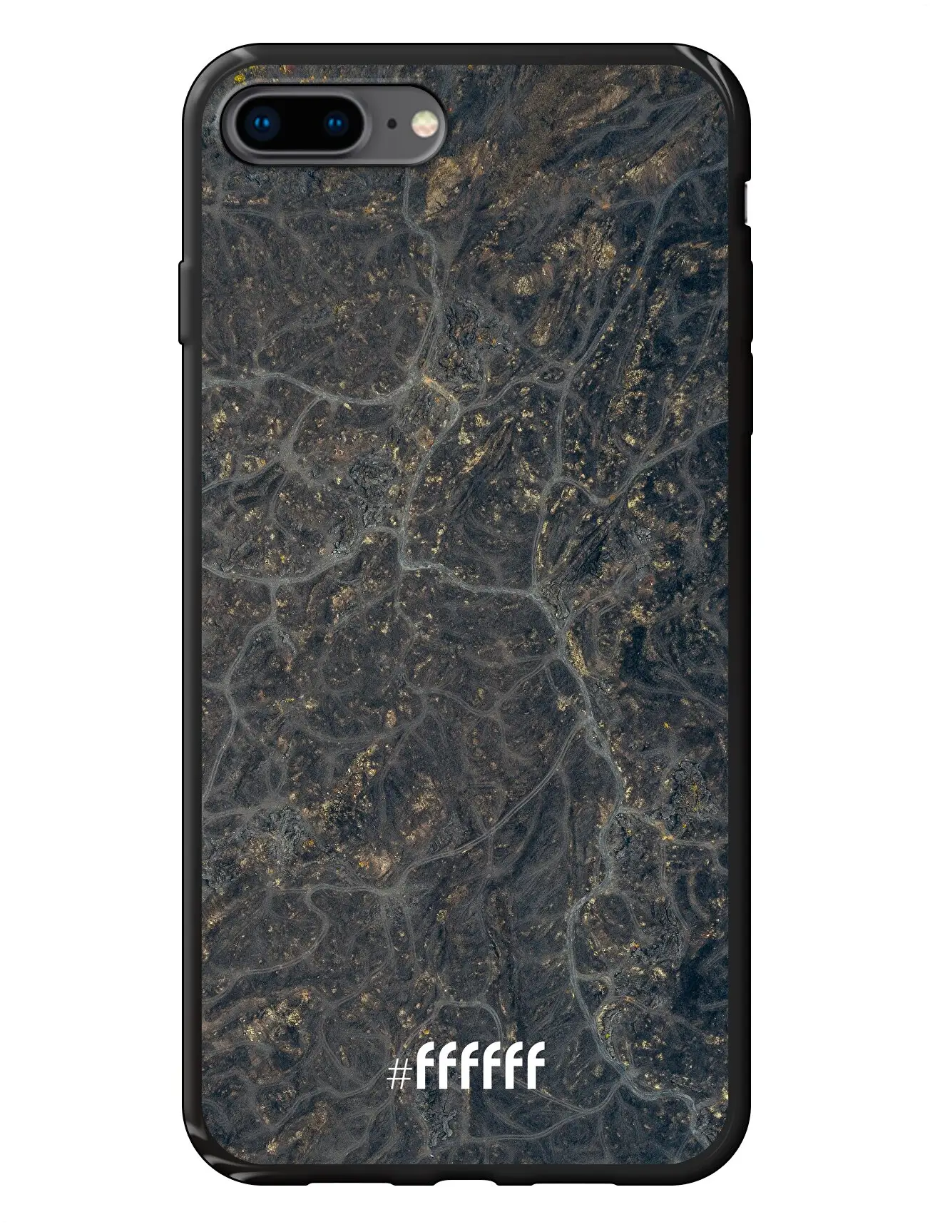 Golden Glitter Marble iPhone 7 Plus