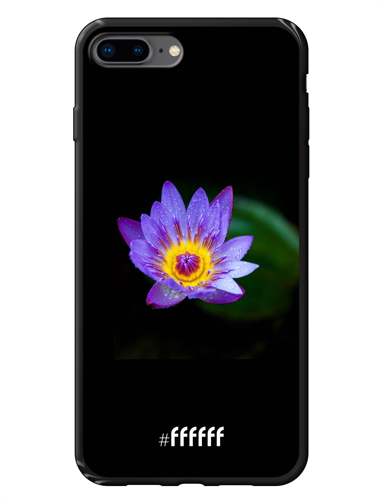 Purple Flower in the Dark iPhone 7 Plus