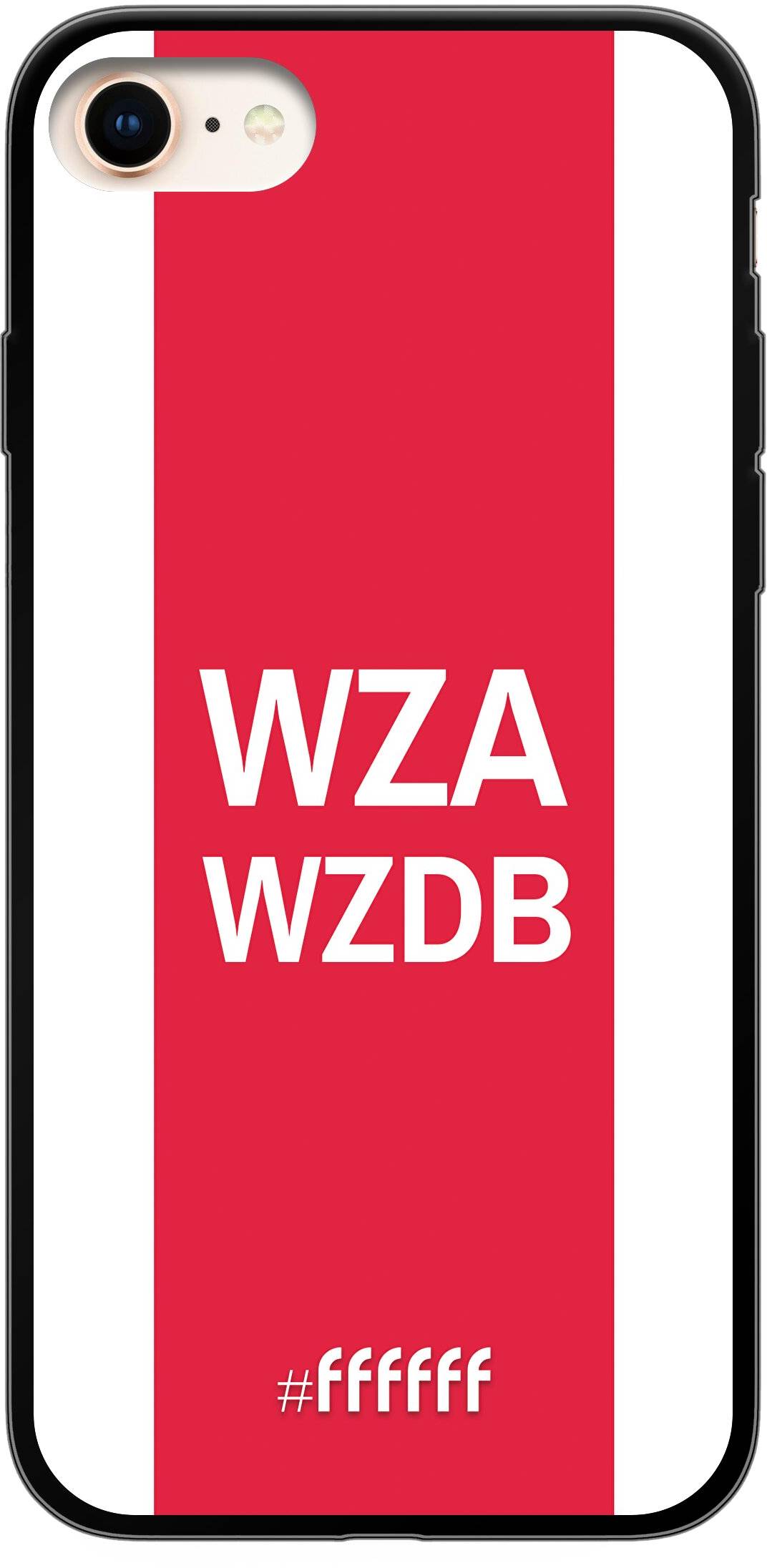 bruid Armoedig team AFC Ajax - WZAWZDB (iPhone 7) #ffffff telefoonhoesje • 6F