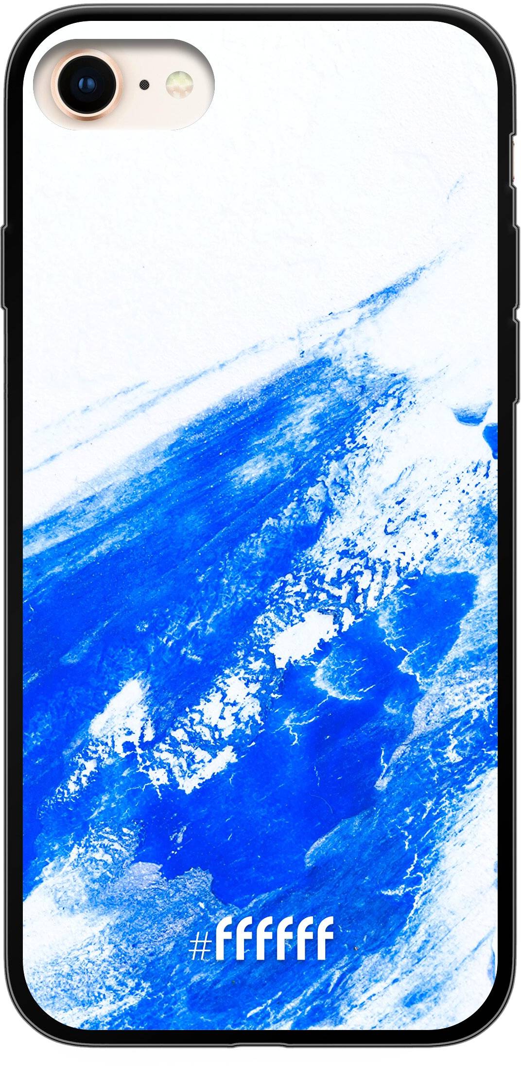 Blue Brush Stroke iPhone 7
