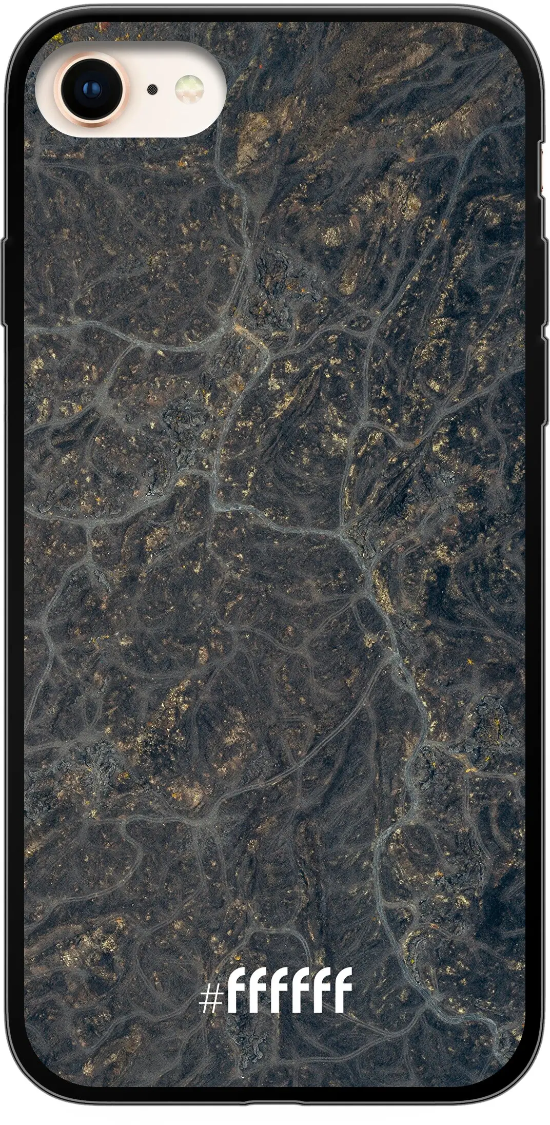 Golden Glitter Marble iPhone 7