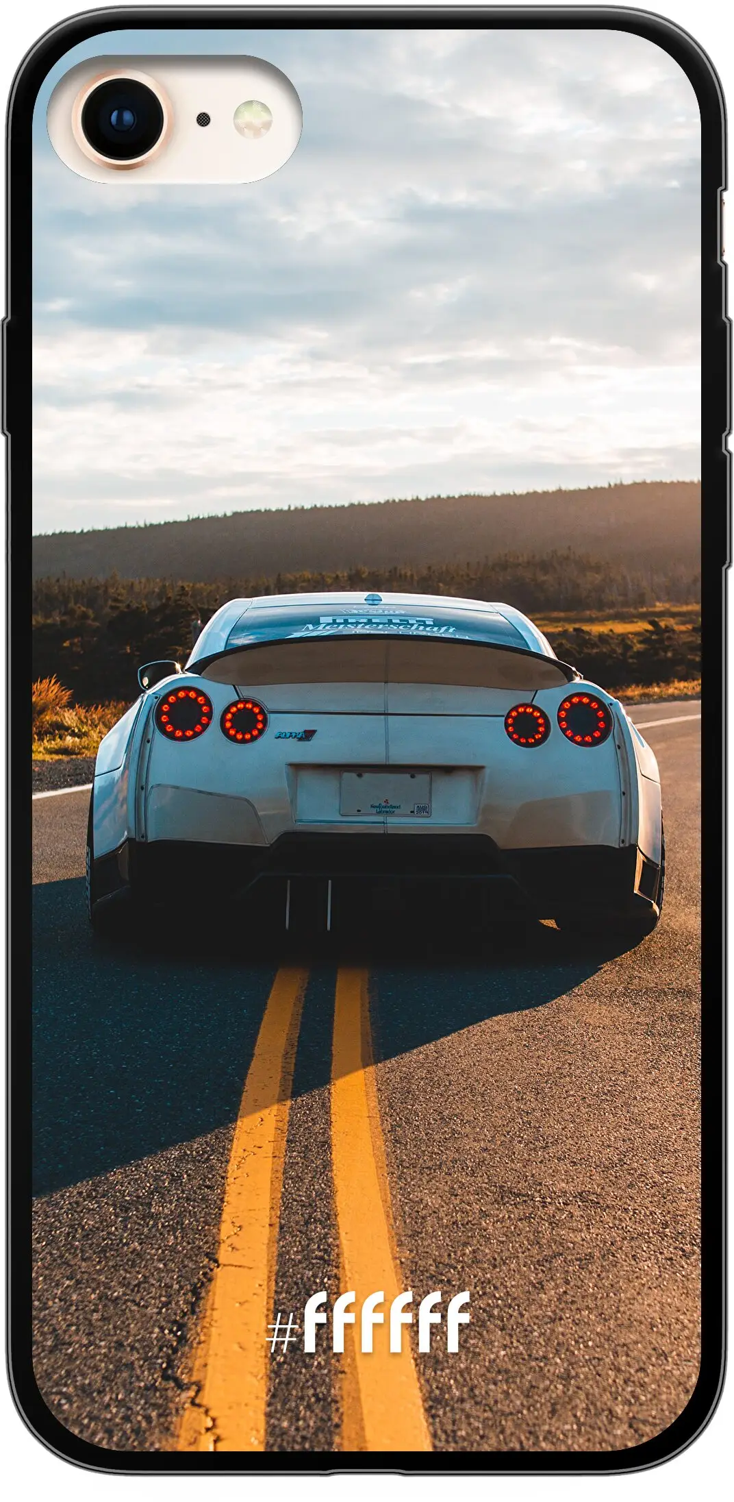 Silver Sports Car iPhone 7