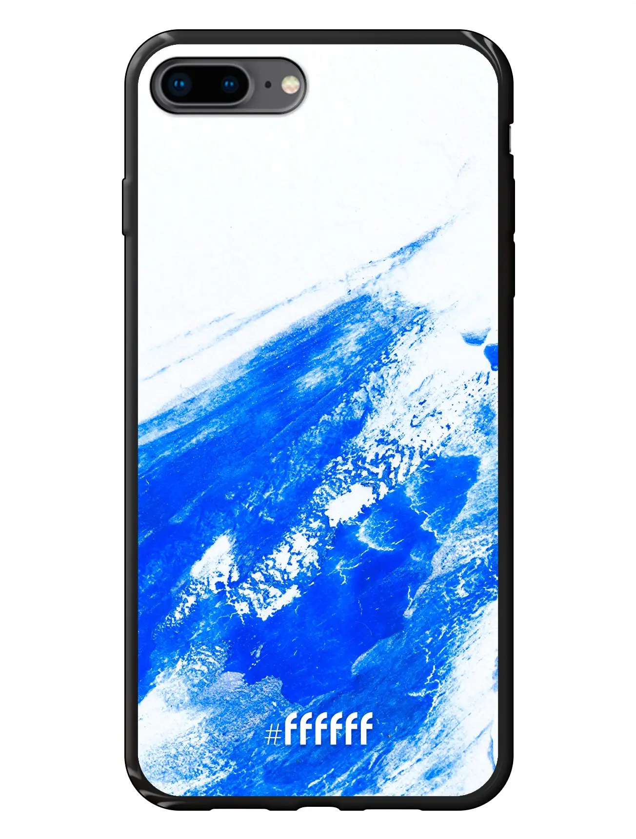 Blue Brush Stroke iPhone 8 Plus