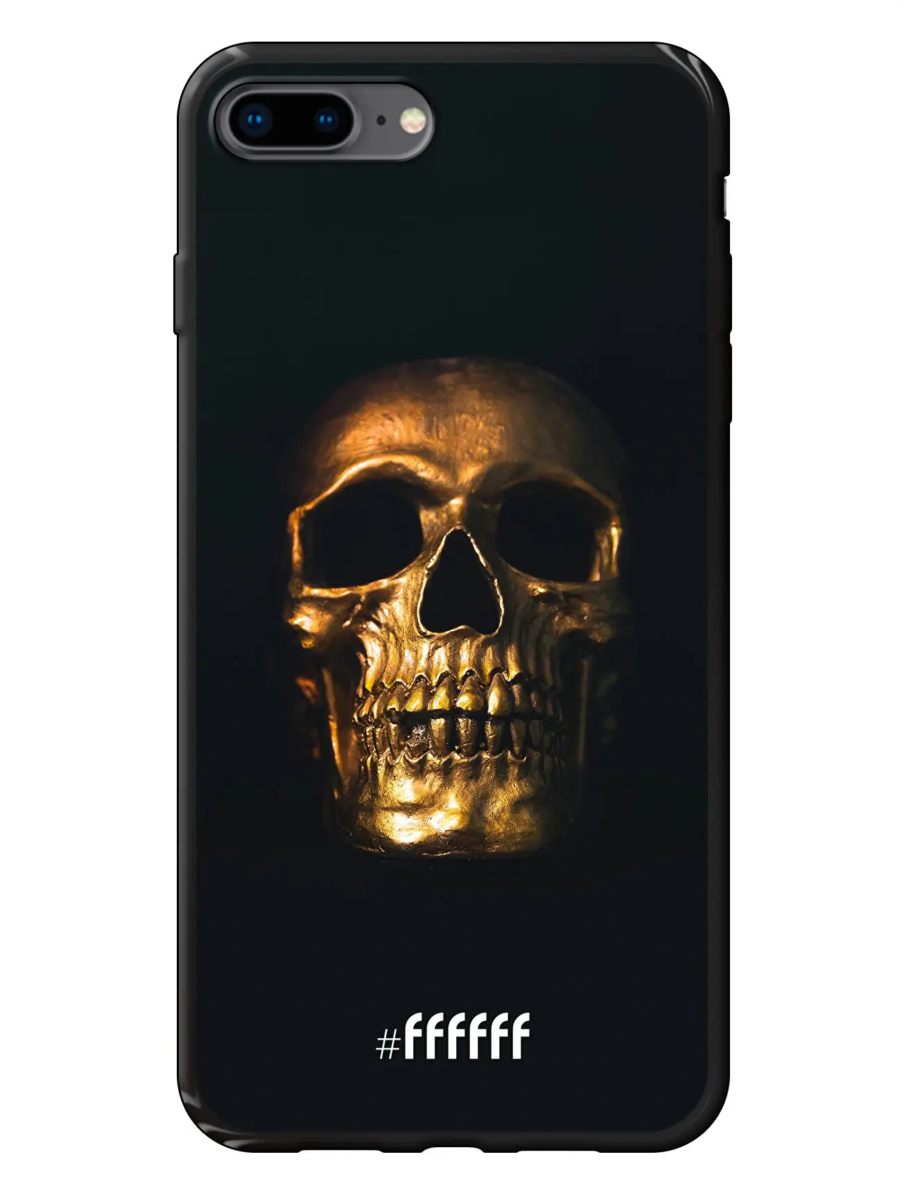 Gold Skull iPhone 8 Plus