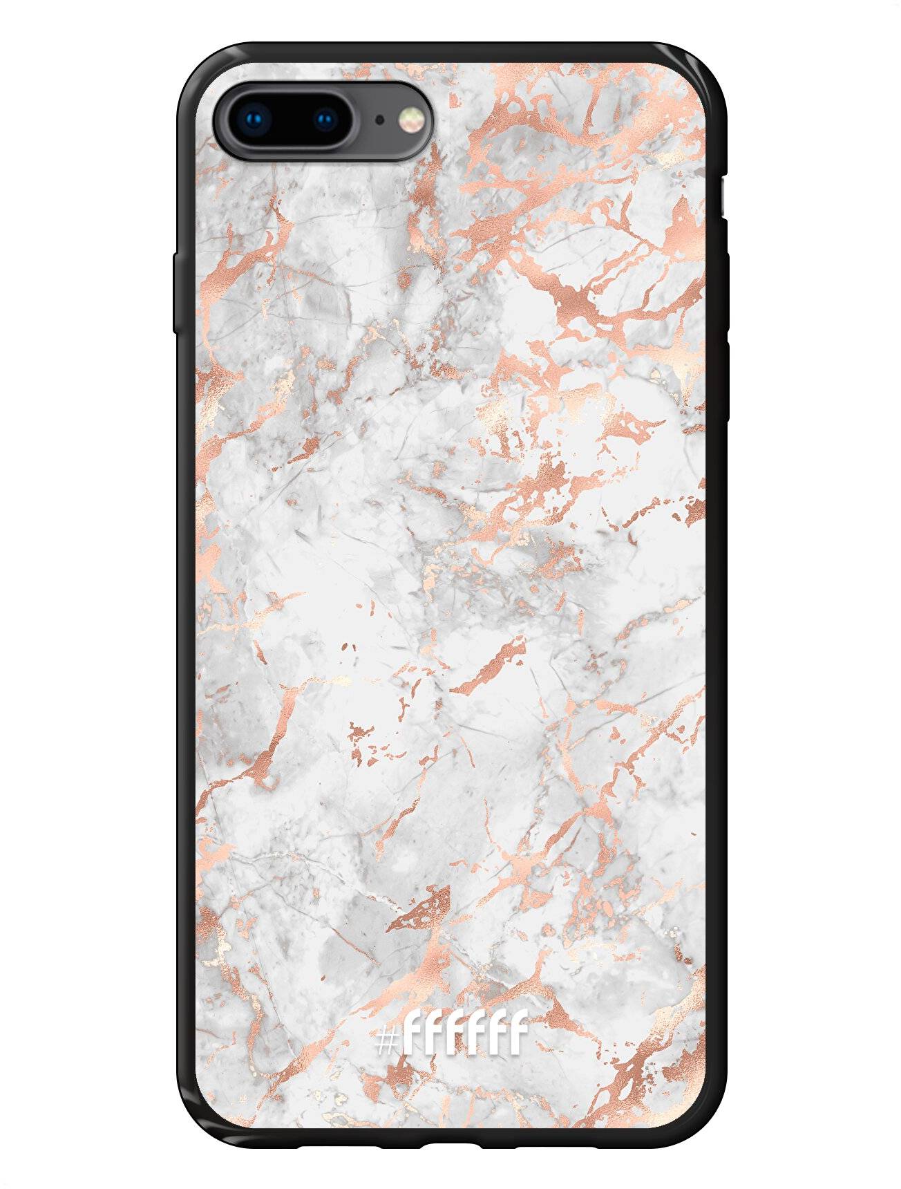 Peachy Marble iPhone 8 Plus