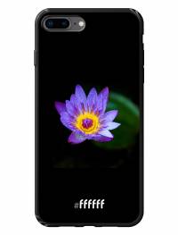Purple Flower in the Dark iPhone 8 Plus