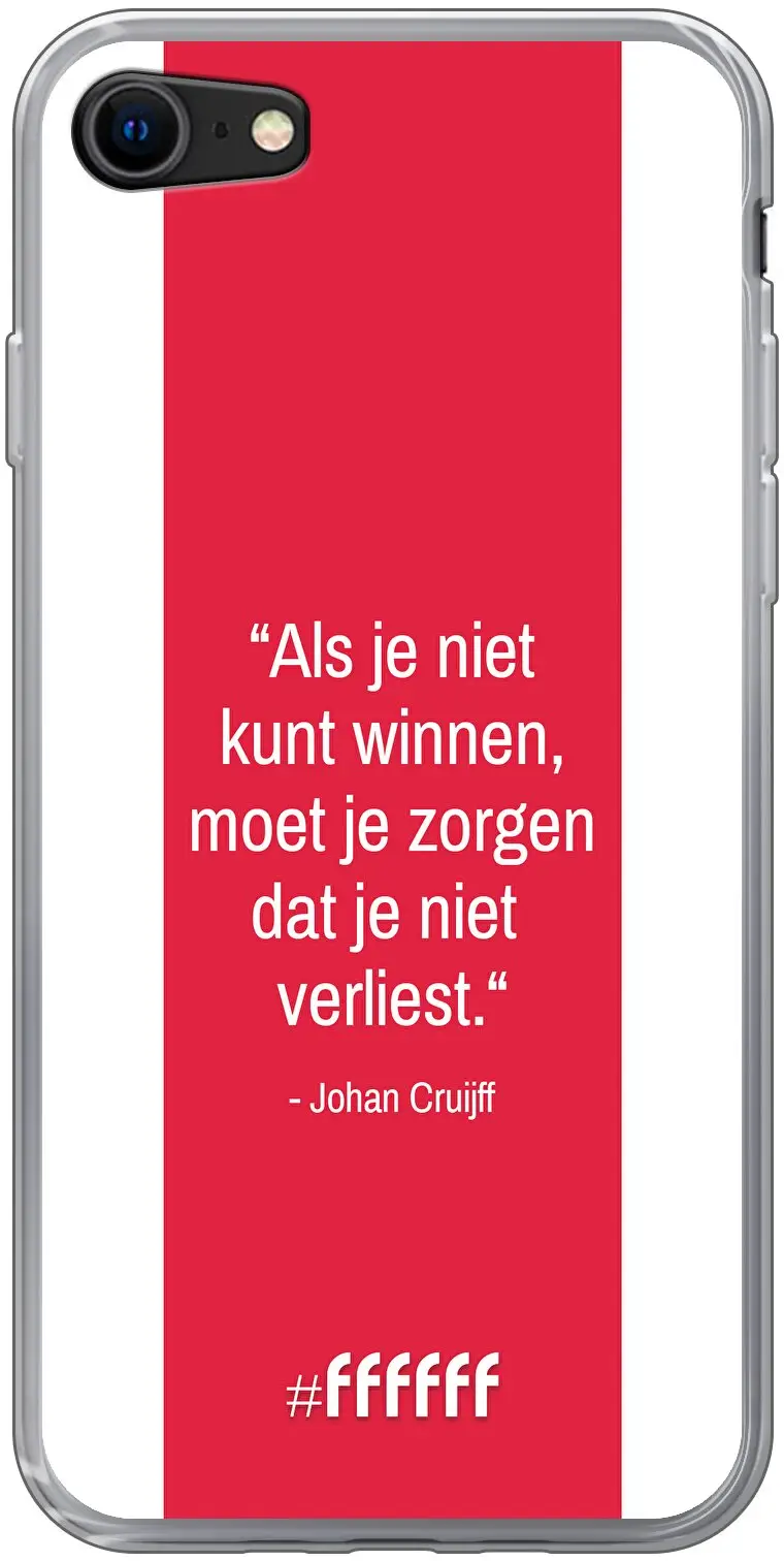 AFC Ajax Quote Johan Cruijff iPhone 8