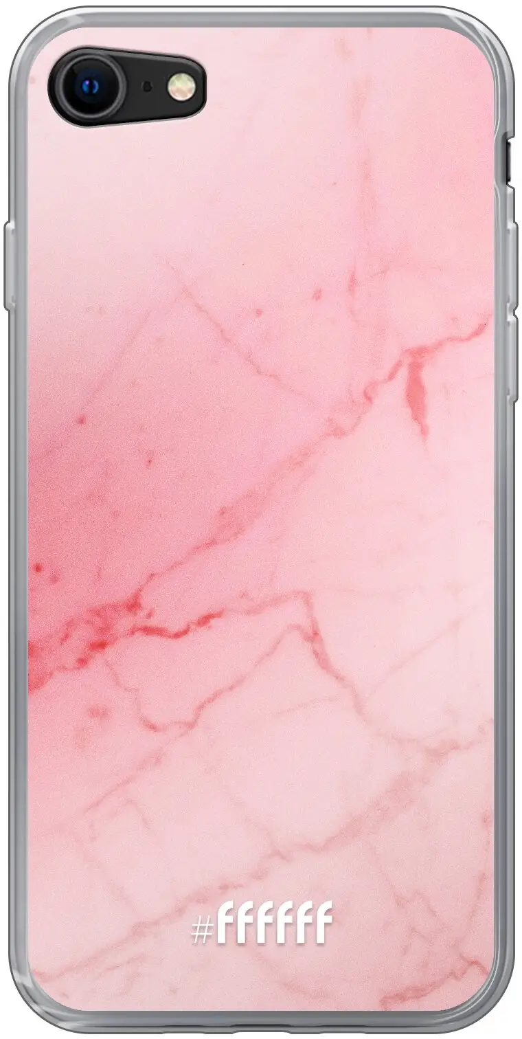 Coral Marble iPhone 8