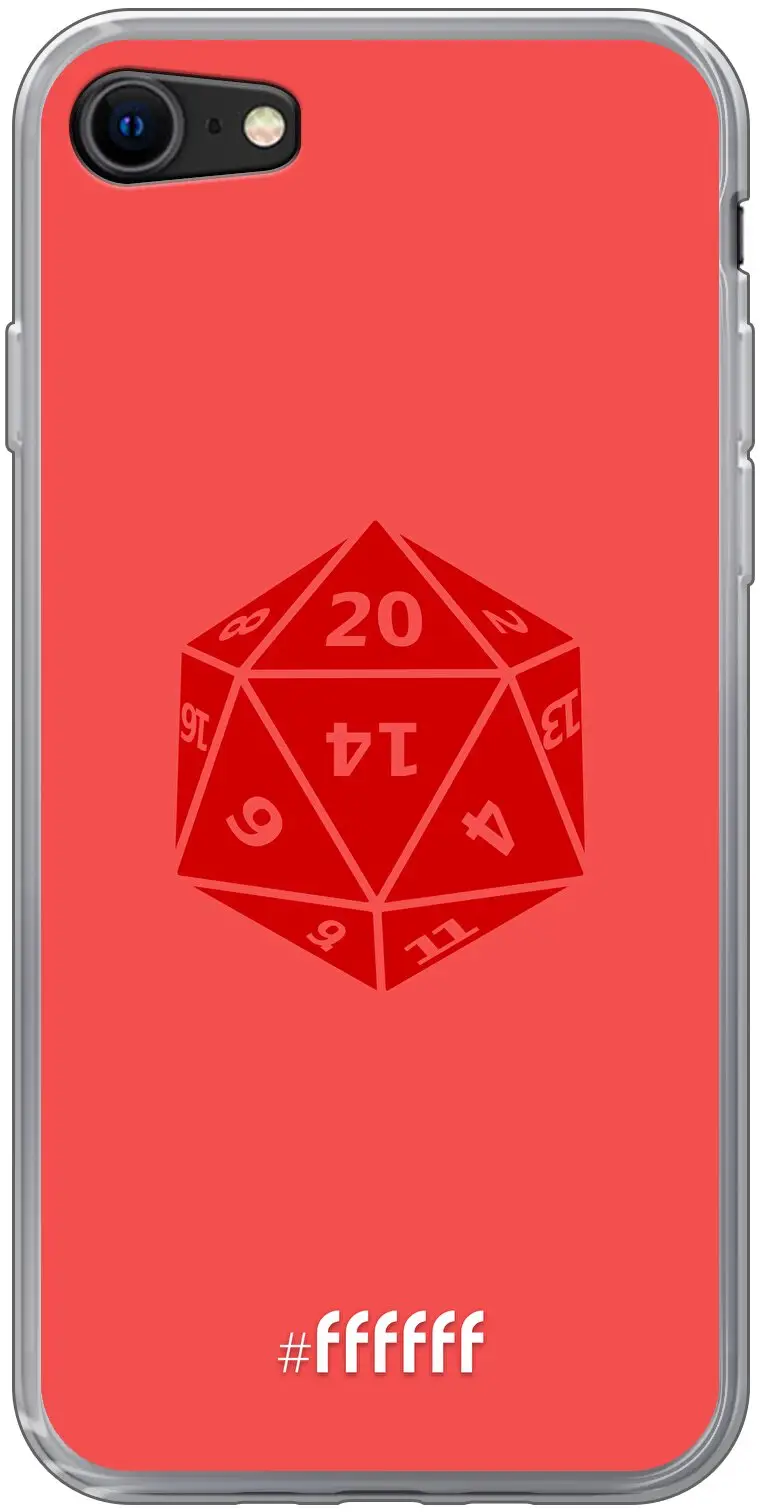 D20 - Red iPhone 8