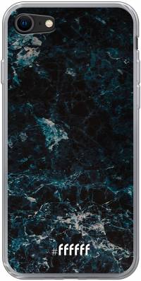 Dark Blue Marble iPhone 8