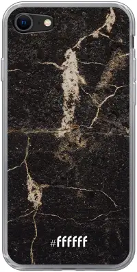 Dark Golden Marble iPhone 8