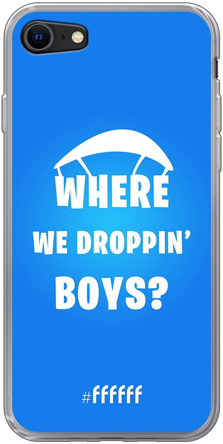 Battle Royale - Where We Droppin' Boys iPhone 8