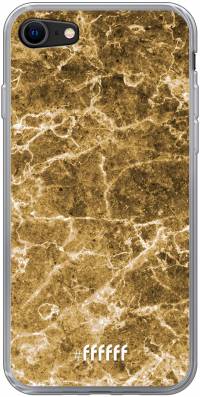 Gold Marble iPhone 8