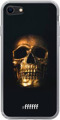 Gold Skull iPhone 8