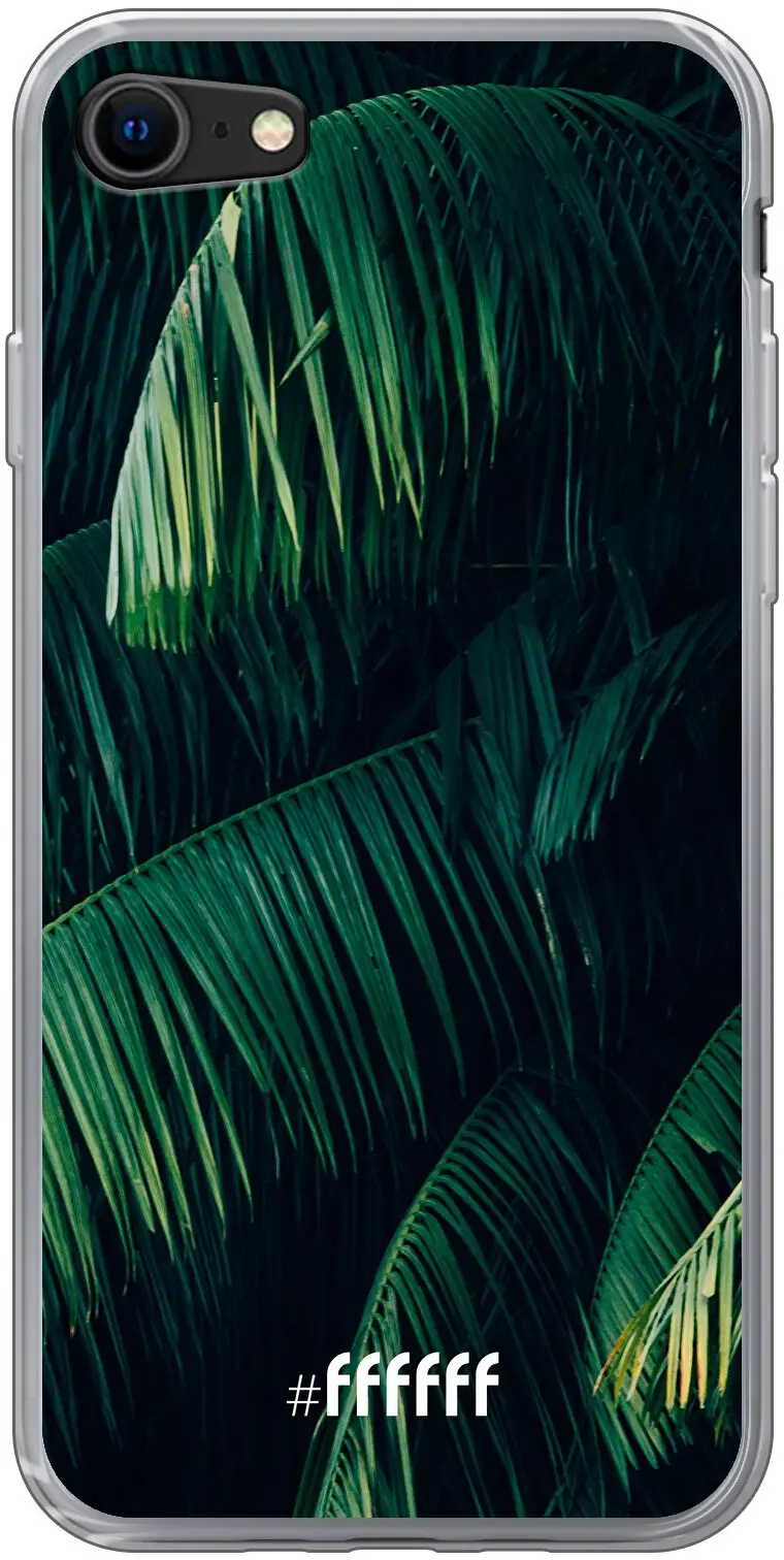 Palm Leaves Dark iPhone 8