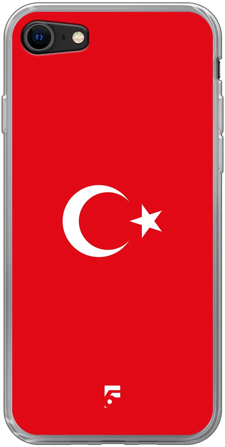 Turkije vlag iPhone 8
