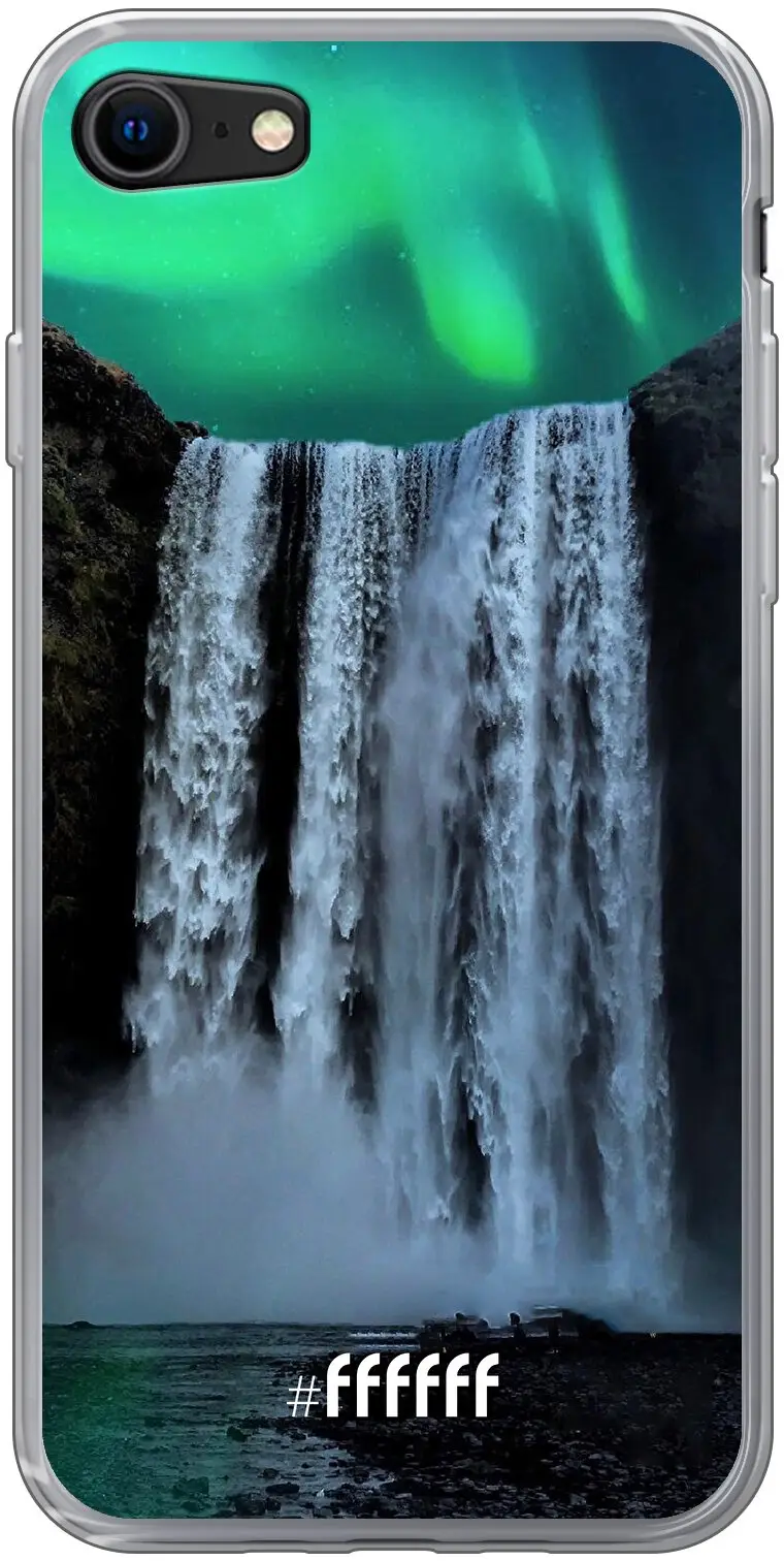 Waterfall Polar Lights iPhone 8