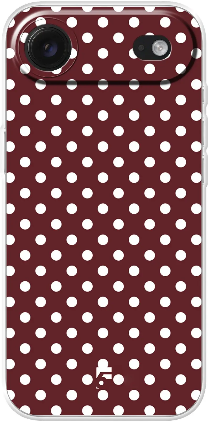 Burgundy Dots iPhone Air