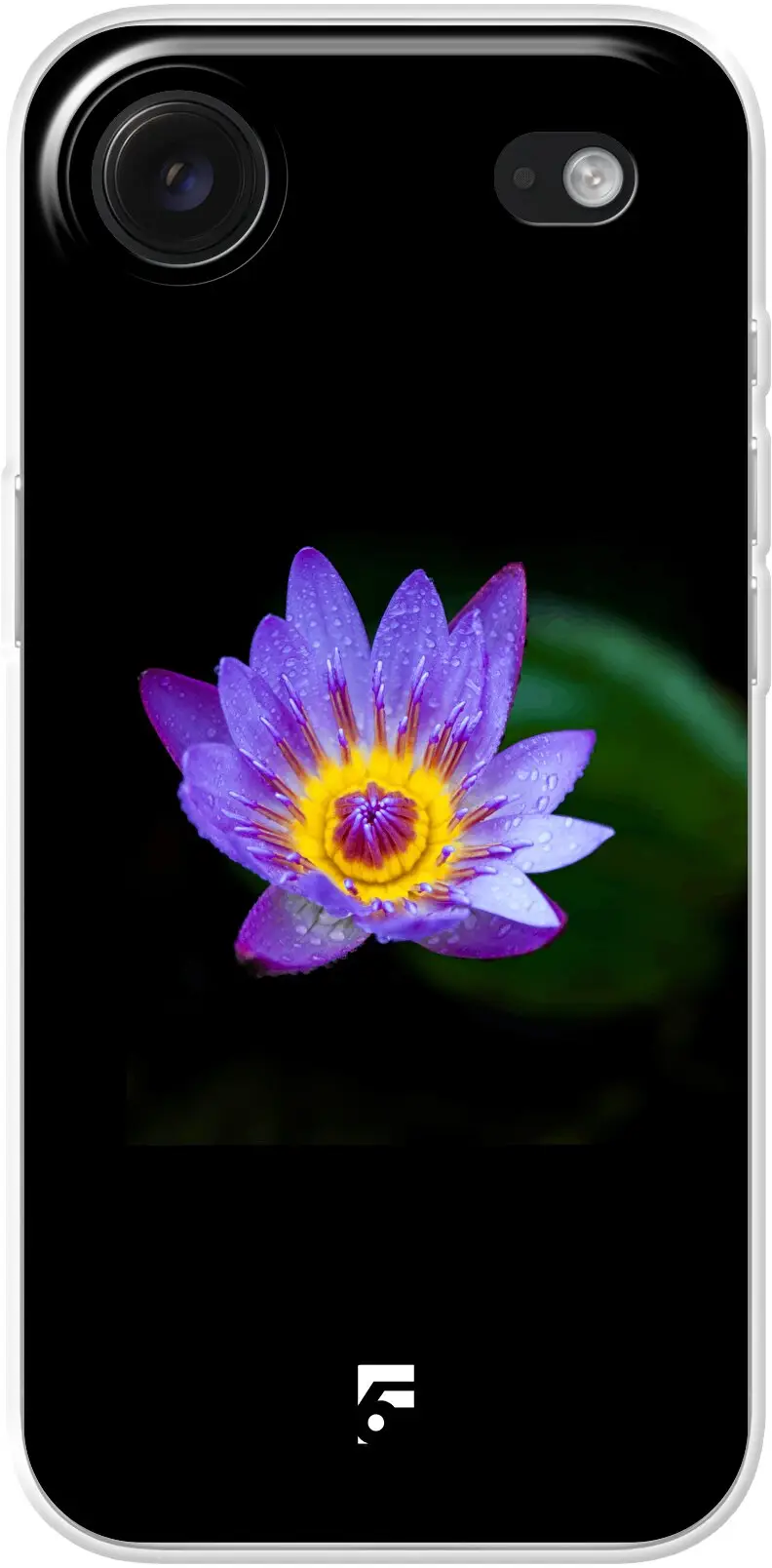 Purple Flower in the Dark iPhone Air