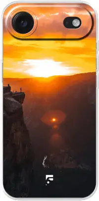 Rock Formation Sunset iPhone Air