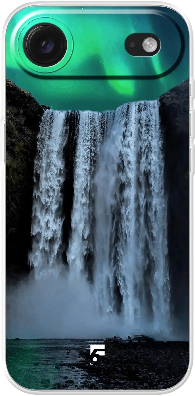 Waterfall Polar Lights iPhone Air