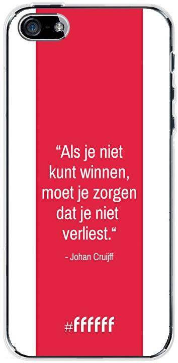AFC Ajax Quote Johan Cruijff iPhone SE (2016)