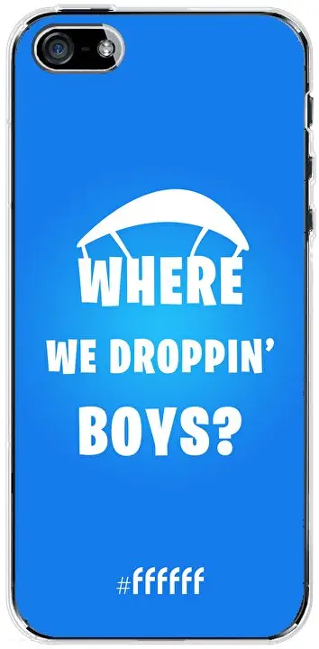 Battle Royale - Where We Droppin' Boys iPhone SE (2016)