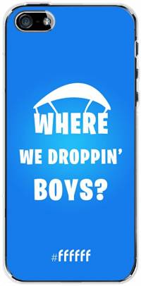 Battle Royale - Where We Droppin' Boys iPhone SE (2016)