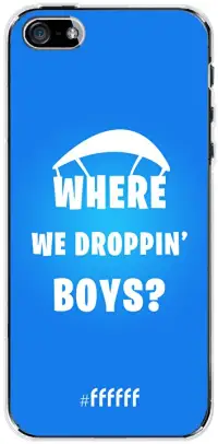 Battle Royale - Where We Droppin' Boys iPhone SE (2016)