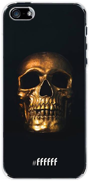 Gold Skull iPhone SE (2016)