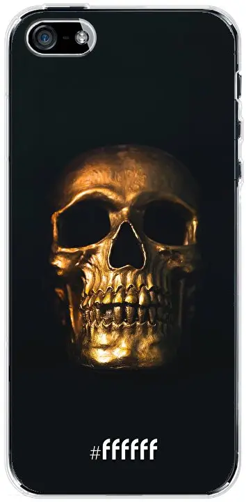 Gold Skull iPhone SE (2016)