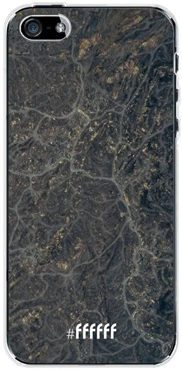 Golden Glitter Marble iPhone SE (2016)